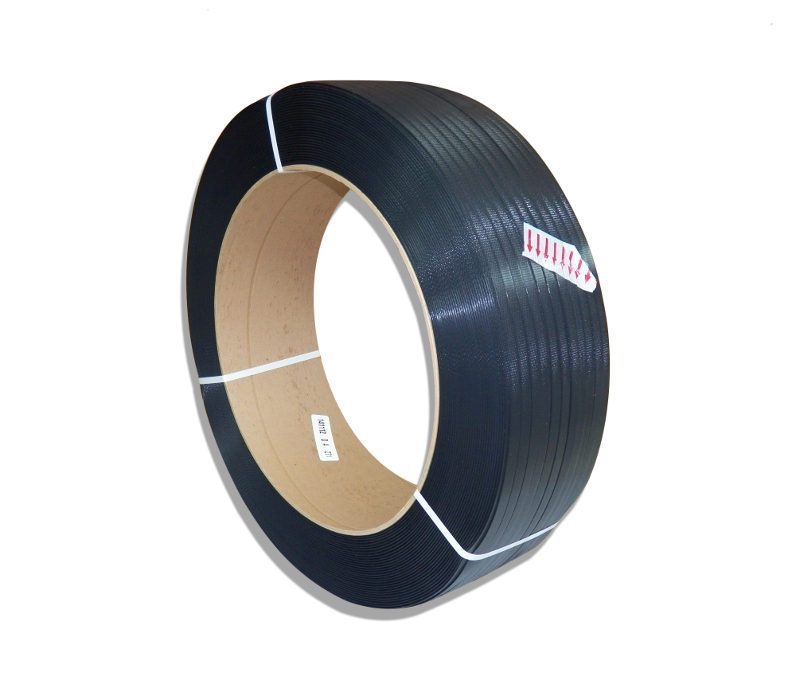 Strapping PP 8 Core 1/2" X 9000 FT Hand Grade Polypropylene Black, Model