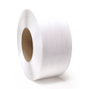 Plastic Strapping  1/2", Machine Grade, 325 Test, White, 9,900 length PAC 48M.32.2299