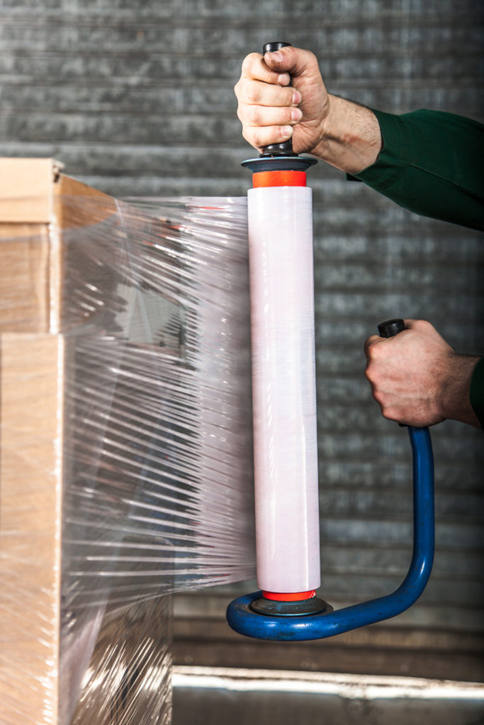 Stretch Wrap Film 18" x 1,500' x 85 Gauge Clear for Hand Dispenser